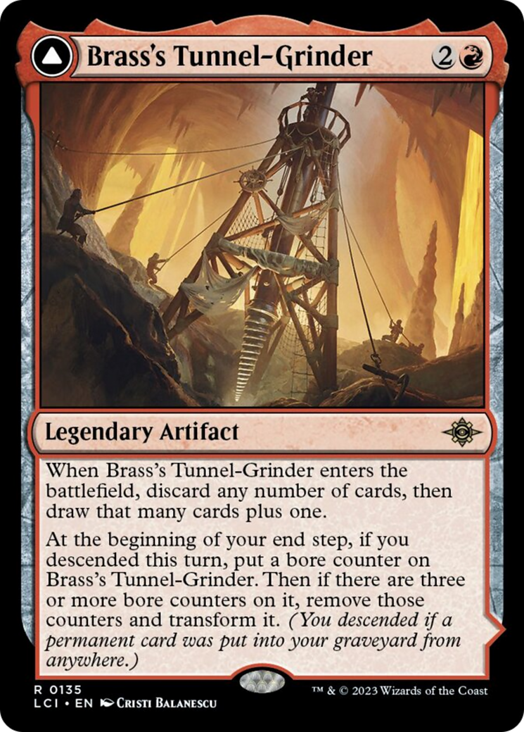 Brass's Tunnel-Grinder // Tecutlan, The Searing Rift [The Lost Caverns of Ixalan] | Red Riot Games CA