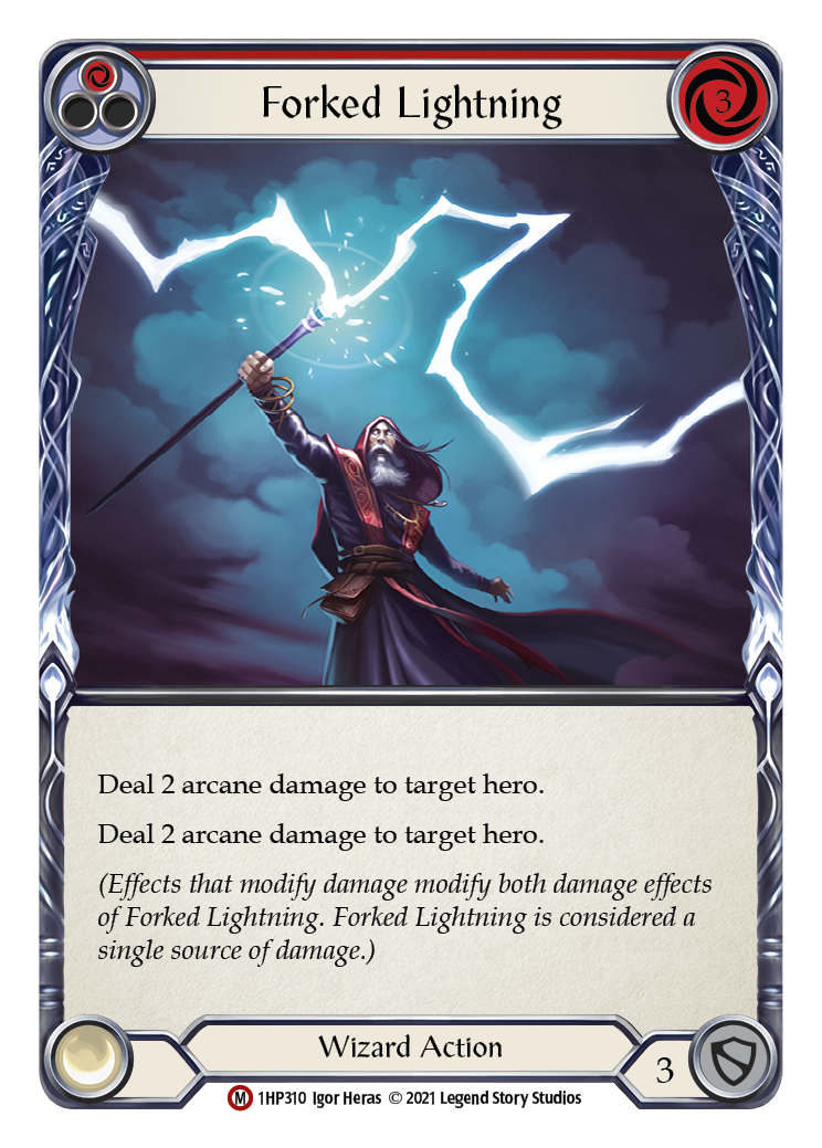 Forked Lightning [1HP310] (History Pack 1) | Red Riot Games CA