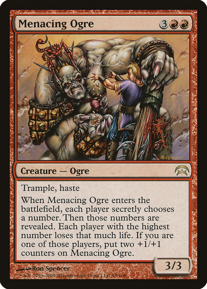 Menacing Ogre [Planechase] | Red Riot Games CA