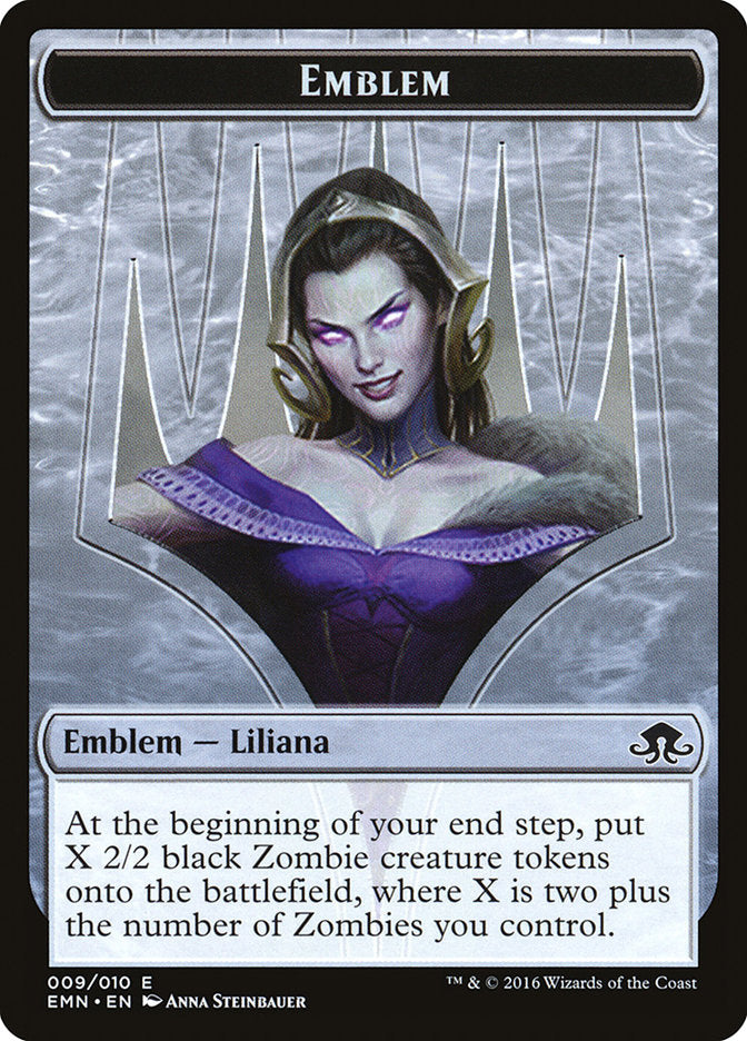 Liliana, the Last Hope Emblem [Eldritch Moon Tokens] | Red Riot Games CA