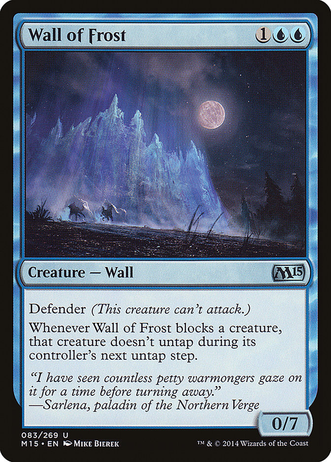 Wall of Frost [Magic 2015] | Red Riot Games CA