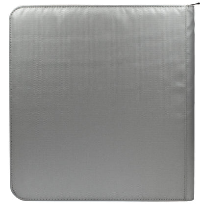 Ultra PRO: 12-Pocket Zippered PRO-Binder (Silver)
