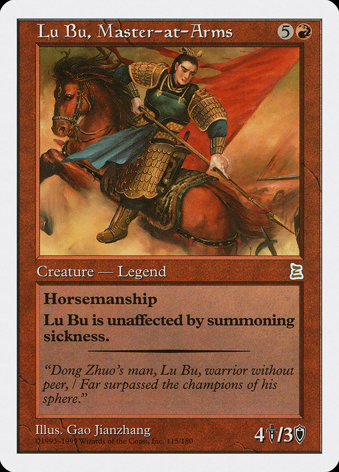 Lu Bu, Master-at-Arms [Portal Three Kingdoms] | Red Riot Games CA