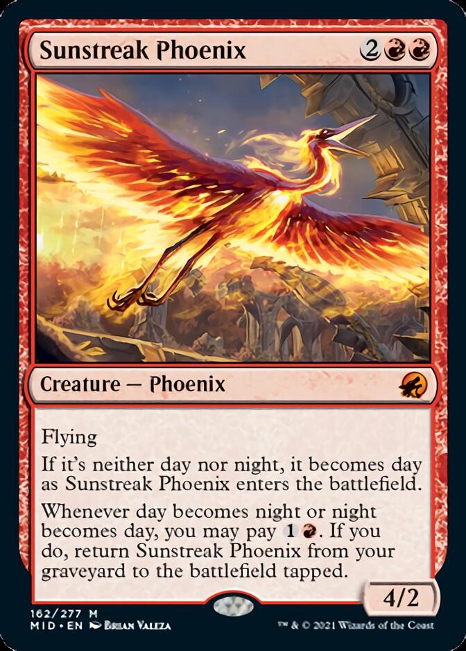 Sunstreak Phoenix [Innistrad: Midnight Hunt] | Red Riot Games CA