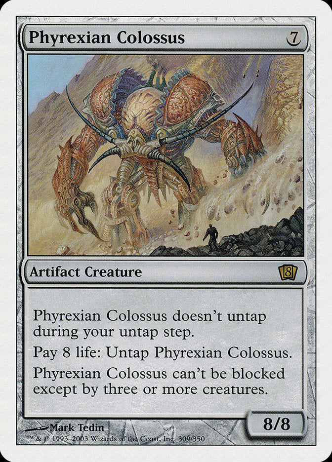Phyrexian Colossus [Eighth Edition] | Red Riot Games CA