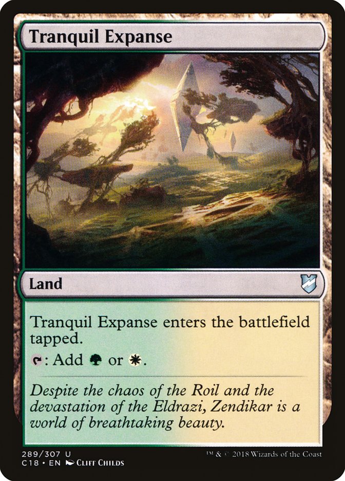 Tranquil Expanse [Commander 2018] | Red Riot Games CA