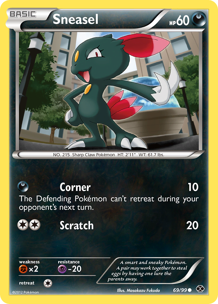 Sneasel (69/99) [Black & White: Next Destinies] | Red Riot Games CA