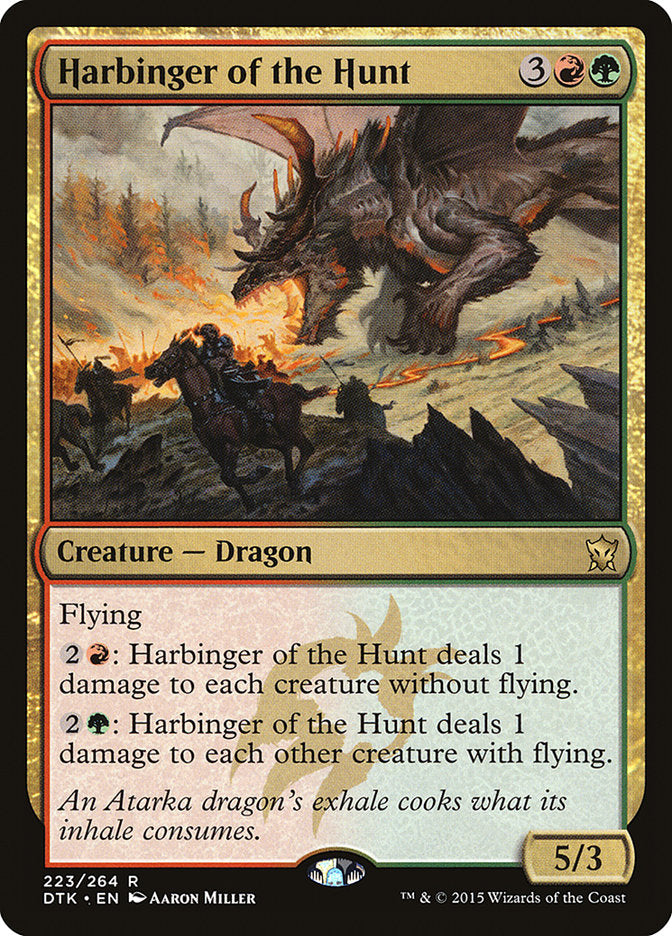 Harbinger of the Hunt [Dragons of Tarkir] | Red Riot Games CA