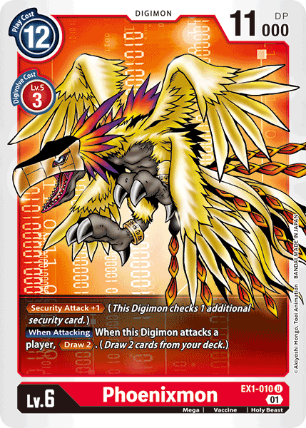 Phoenixmon [EX1-010] [Classic Collection] | Red Riot Games CA