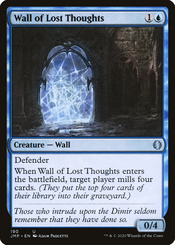 Wall of Lost Thoughts [Jumpstart] | Red Riot Games CA