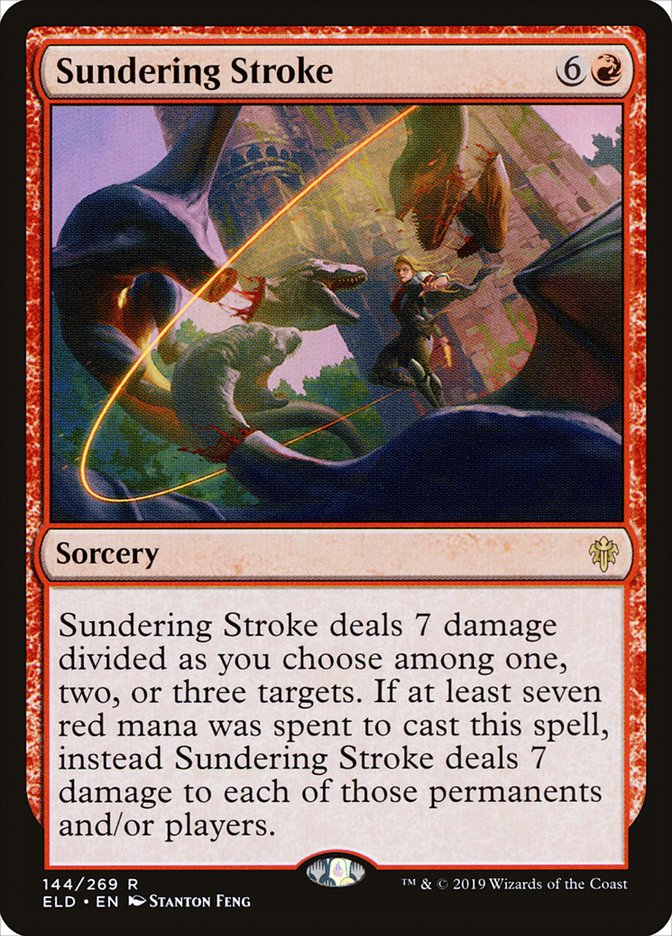 Sundering Stroke [Throne of Eldraine] | Red Riot Games CA