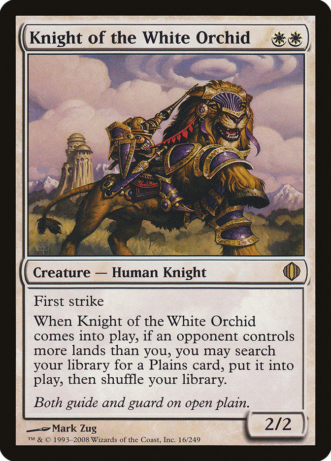 Knight of the White Orchid [Shards of Alara] | Red Riot Games CA