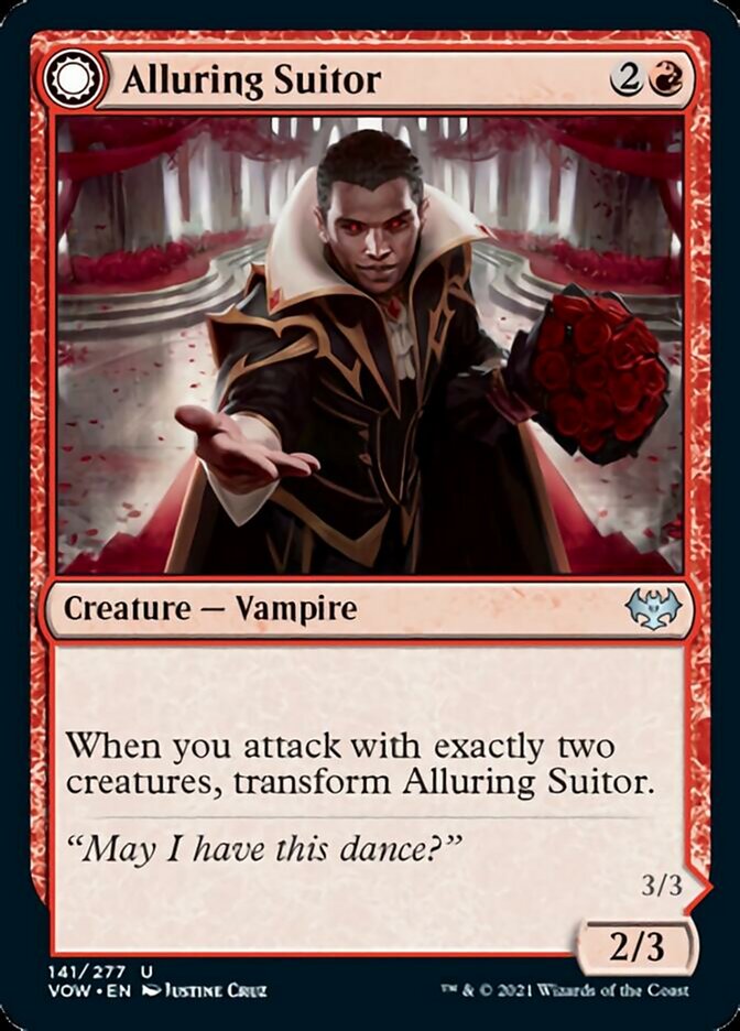 Alluring Suitor // Deadly Dancer [Innistrad: Crimson Vow] | Red Riot Games CA