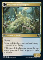 Devoted Grafkeeper // Departed Soulkeeper [Innistrad: Midnight Hunt] | Red Riot Games CA