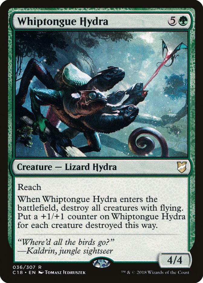 Whiptongue Hydra [Commander 2018] | Red Riot Games CA