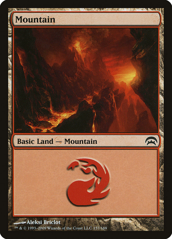Mountain (157) [Planechase] | Red Riot Games CA