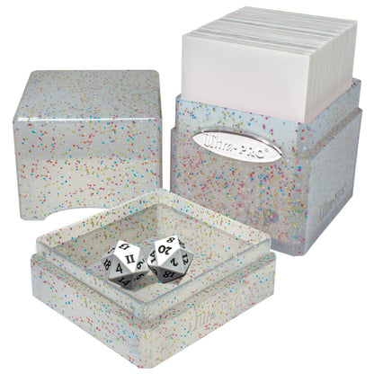 Ultra PRO: Satin Tower - Glitter Clear