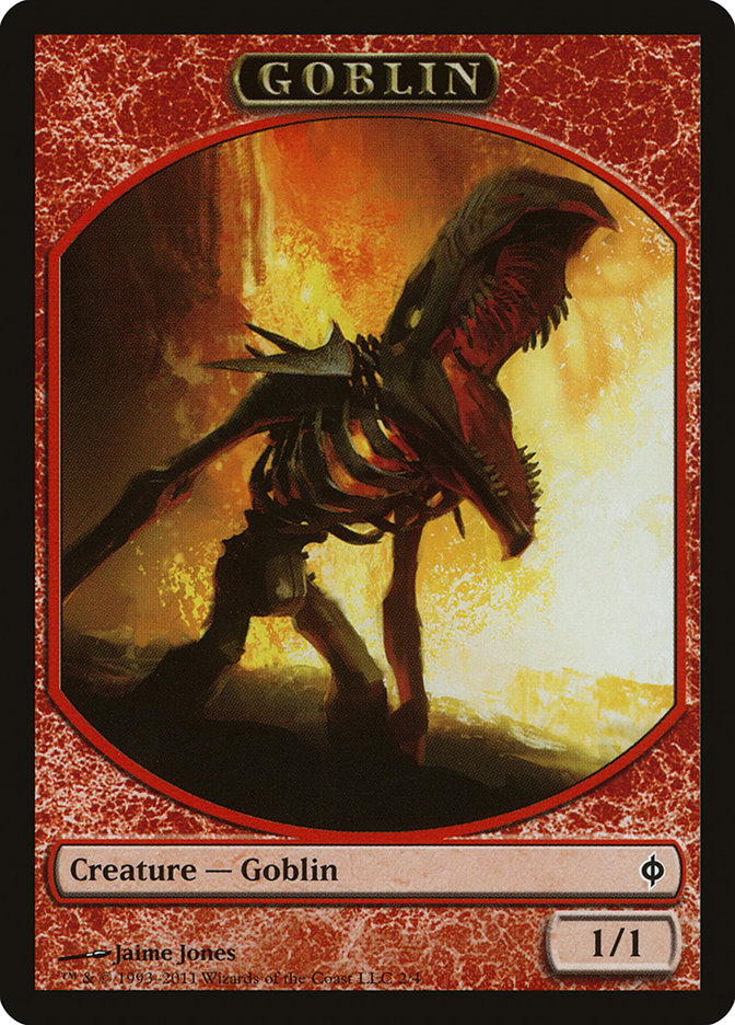 Goblin Token [New Phyrexia Tokens] | Red Riot Games CA