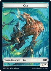 Cat // Copy Double-Sided Token [Double Masters Tokens] | Red Riot Games CA