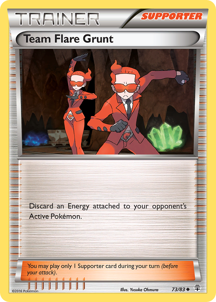 Team Flare Grunt (73/83) [XY: Generations] | Red Riot Games CA
