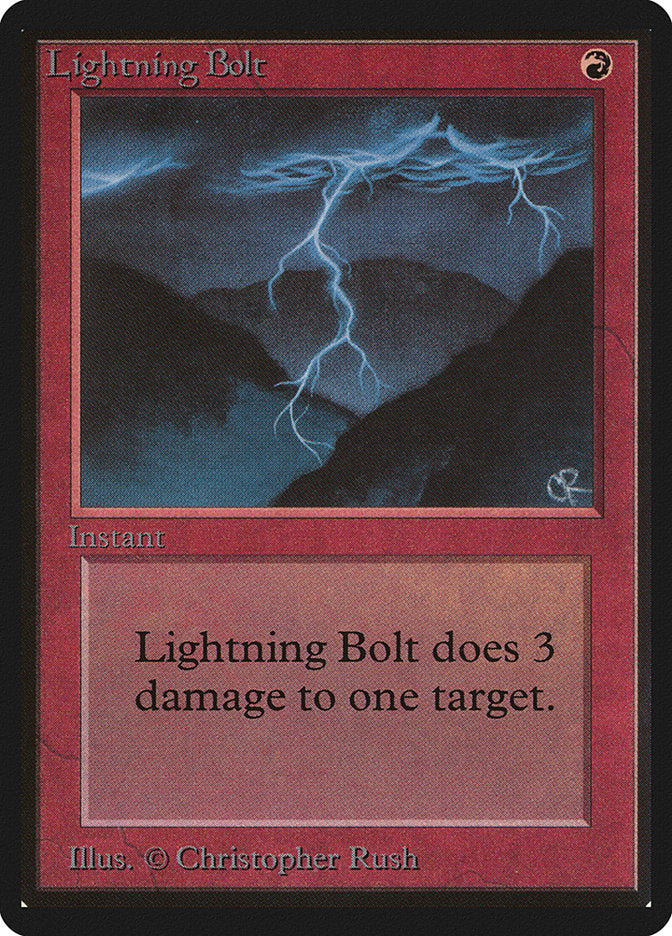 Lightning Bolt [Beta Edition] | Red Riot Games CA