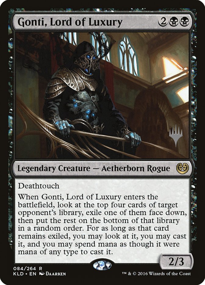 Gonti, Lord of Luxury (Promo Pack) [Kaladesh Promos] | Red Riot Games CA