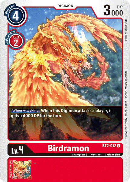 Birdramon [BT2-012] [Release Special Booster Ver.1.5] | Red Riot Games CA