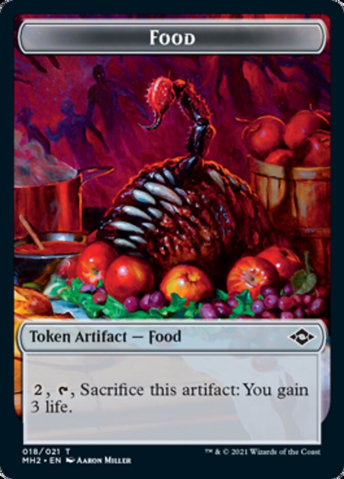Food (18) // Goblin Double-Sided Token [Modern Horizons 2 Tokens] | Red Riot Games CA
