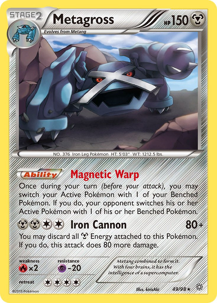 Metagross (49/98) (Theme Deck Exclusive) [XY: Ancient Origins] | Red Riot Games CA