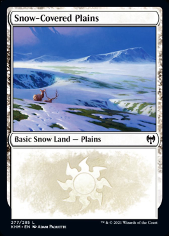 Snow-Covered Plains (277) [Kaldheim] | Red Riot Games CA