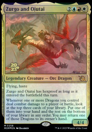 Zurgo and Ojutai [March of the Machine Prerelease Promos] | Red Riot Games CA