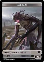 Eldrazi // Knight Double-Sided Token [Commander Masters Tokens] | Red Riot Games CA