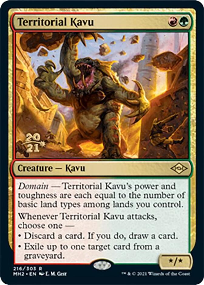 Territorial Kavu [Modern Horizons 2 Prerelease Promos] | Red Riot Games CA