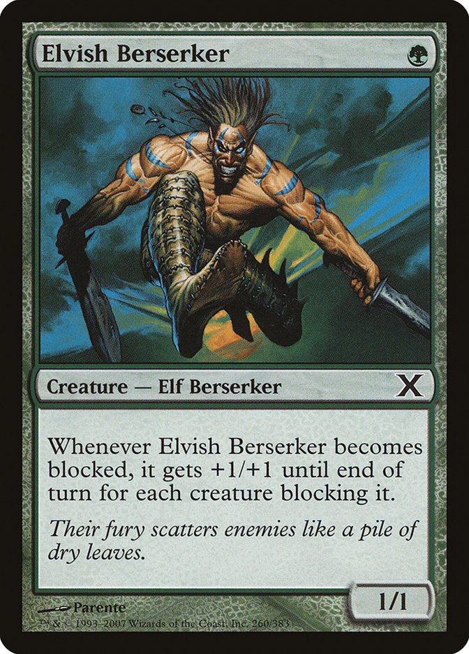 Elvish Berserker [Tenth Edition] | Red Riot Games CA