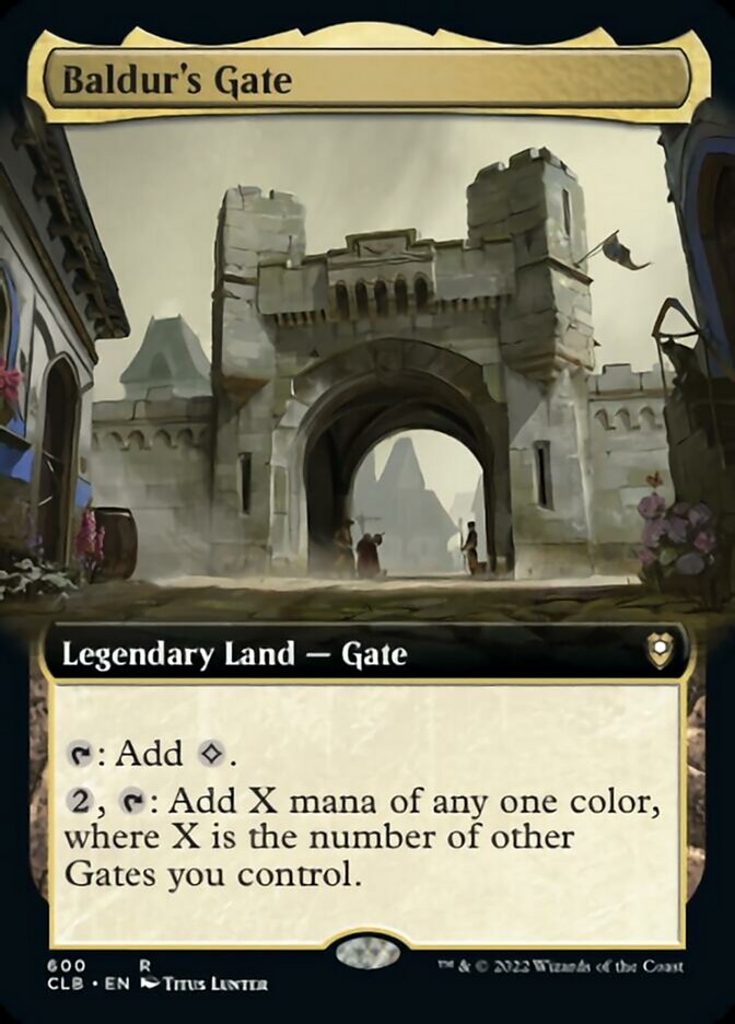 Baldur's Gate (Extended Art) [Commander Legends: Battle for Baldur's Gate] | Red Riot Games CA