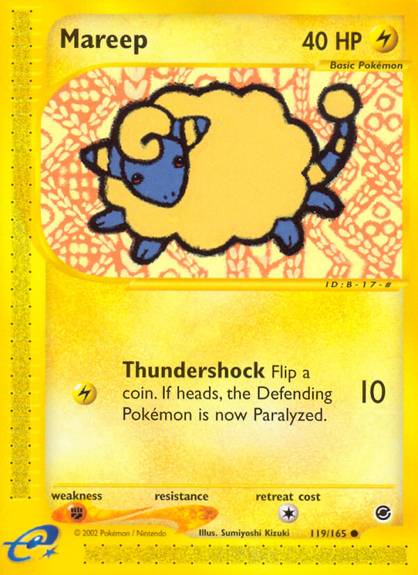 Mareep (119/165) [Expedition: Base Set] | Red Riot Games CA
