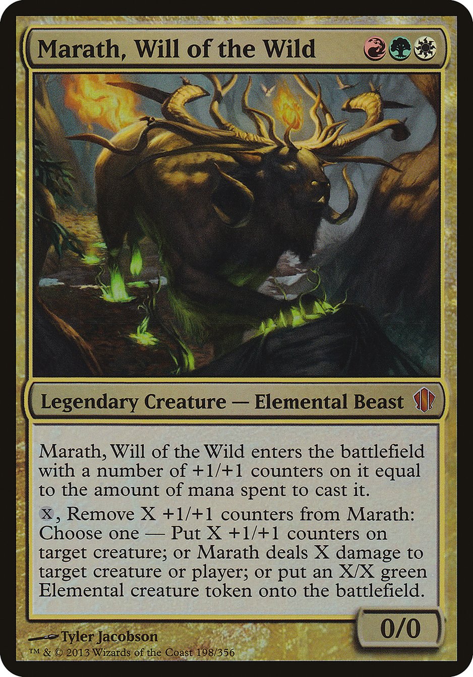 Marath, Will of the Wild (Oversized) [Commander 2013 Oversized] | Red Riot Games CA