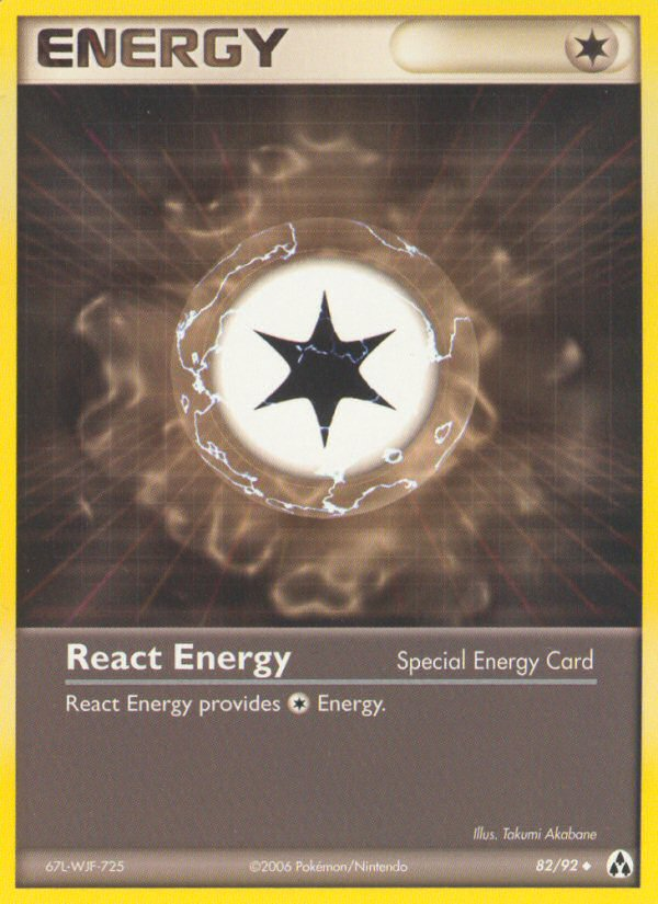 React Energy (82/92) [EX: Legend Maker] | Red Riot Games CA