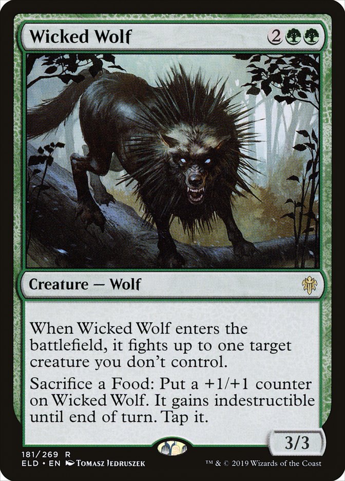 Wicked Wolf [Throne of Eldraine] | Red Riot Games CA
