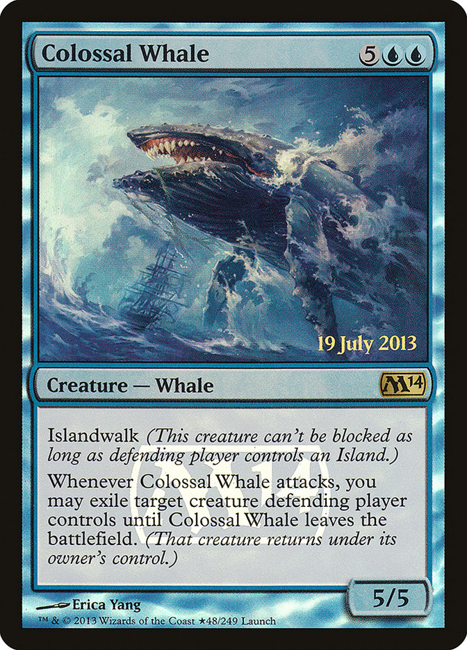 Colossal Whale [Magic 2014 Prerelease Promos] | Red Riot Games CA