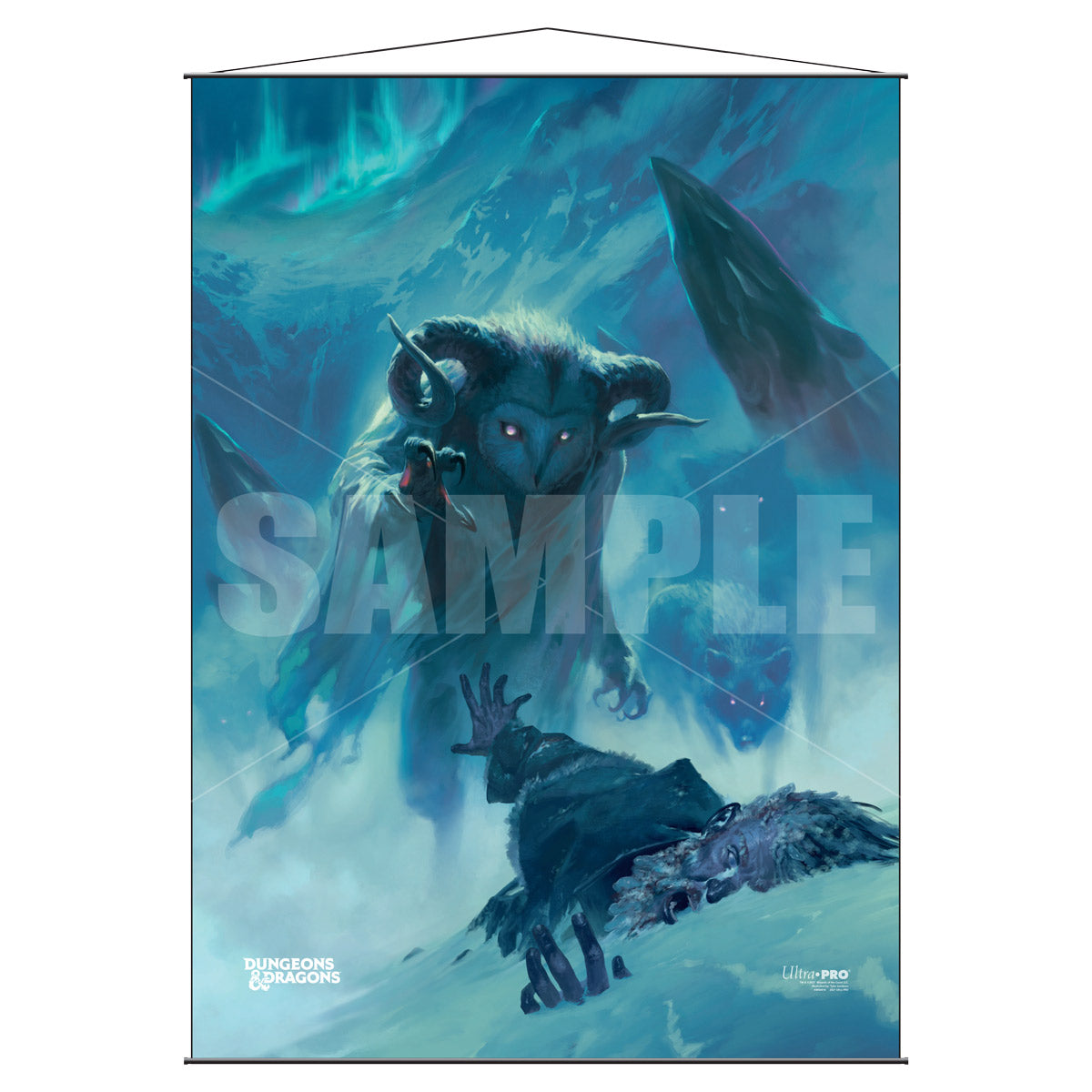 Ultra PRO: Wall Scroll - Dungeons & Dragons Cover Series (Icewind Dale Rime of the Frostmaiden) | Red Riot Games CA