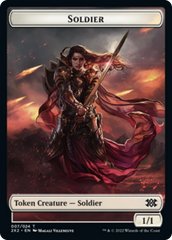 Faerie Rogue // Soldier Double-Sided Token [Double Masters 2022 Tokens] | Red Riot Games CA
