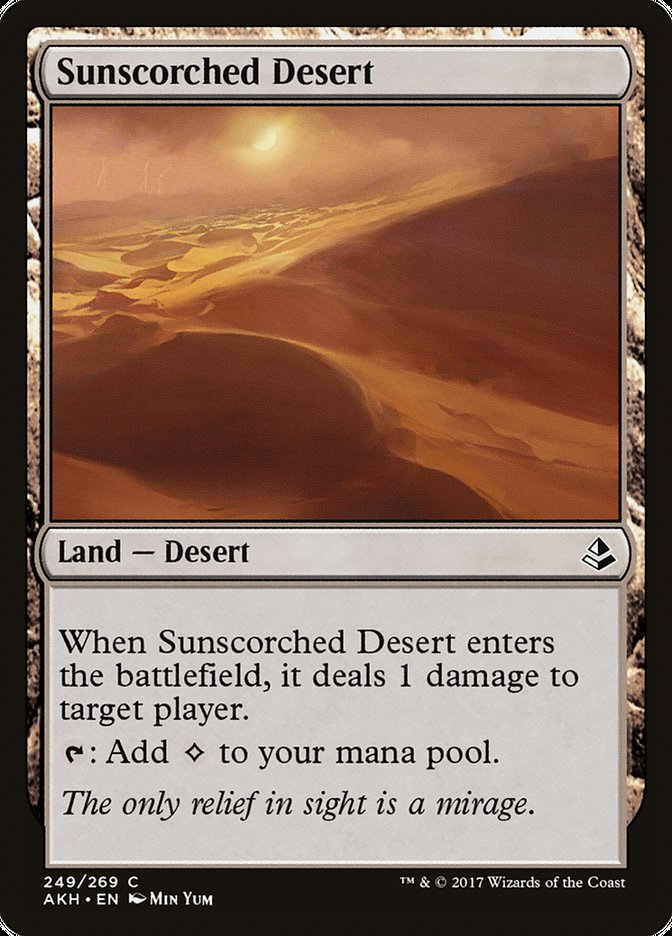 Sunscorched Desert [Amonkhet] | Red Riot Games CA