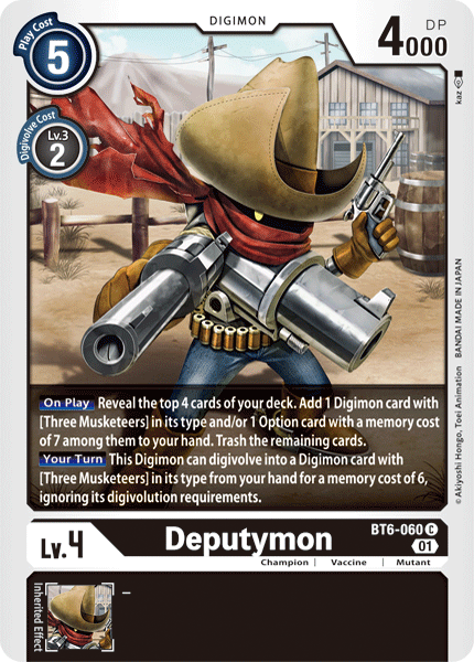 Deputymon [BT6-060] [Double Diamond] | Red Riot Games CA