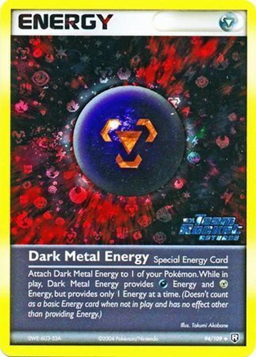 Dark Metal Energy (94/109) (Stamped) [EX: Team Rocket Returns] | Red Riot Games CA