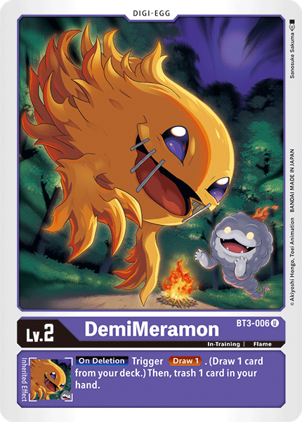DemiMeramon [BT3-006] [Release Special Booster Ver.1.5] | Red Riot Games CA