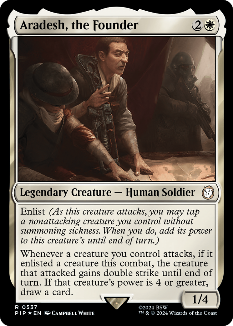 Aradesh, the Founder (Surge Foil) [Fallout] | Red Riot Games CA