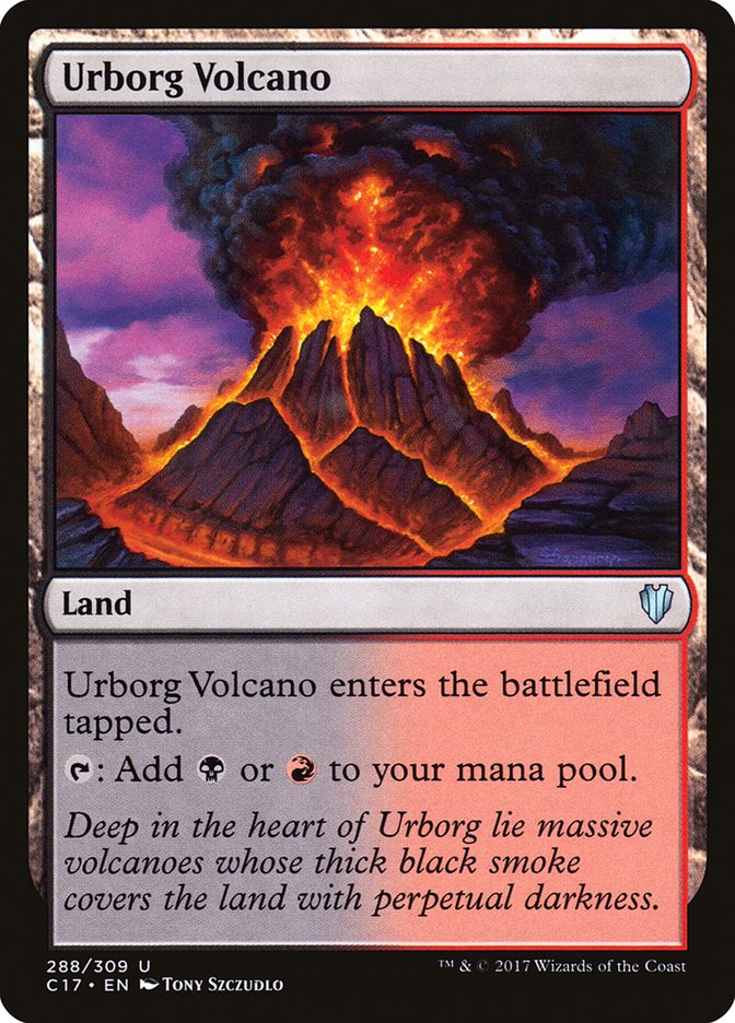 Urborg Volcano [Commander 2017] | Red Riot Games CA