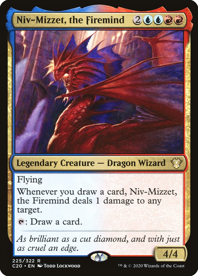 Niv-Mizzet, the Firemind [Commander 2020] | Red Riot Games CA