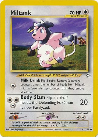 Miltank (41/111) [Neo Genesis Unlimited] | Red Riot Games CA